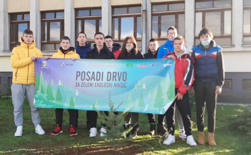 Posadi drvo za zeleni ekološki Nikšić