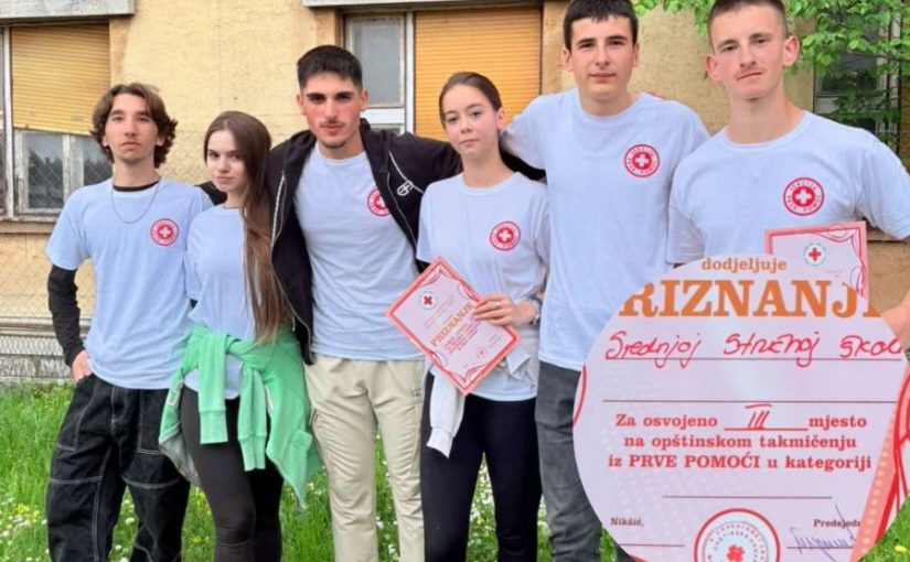 3. mjesto na takmičenju iz Prve pomoći